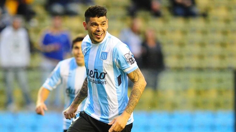 Racing: Gustavo Bou se pierde el clásico ante Independiente