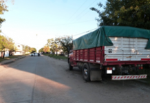 Se llevó puesto un camión